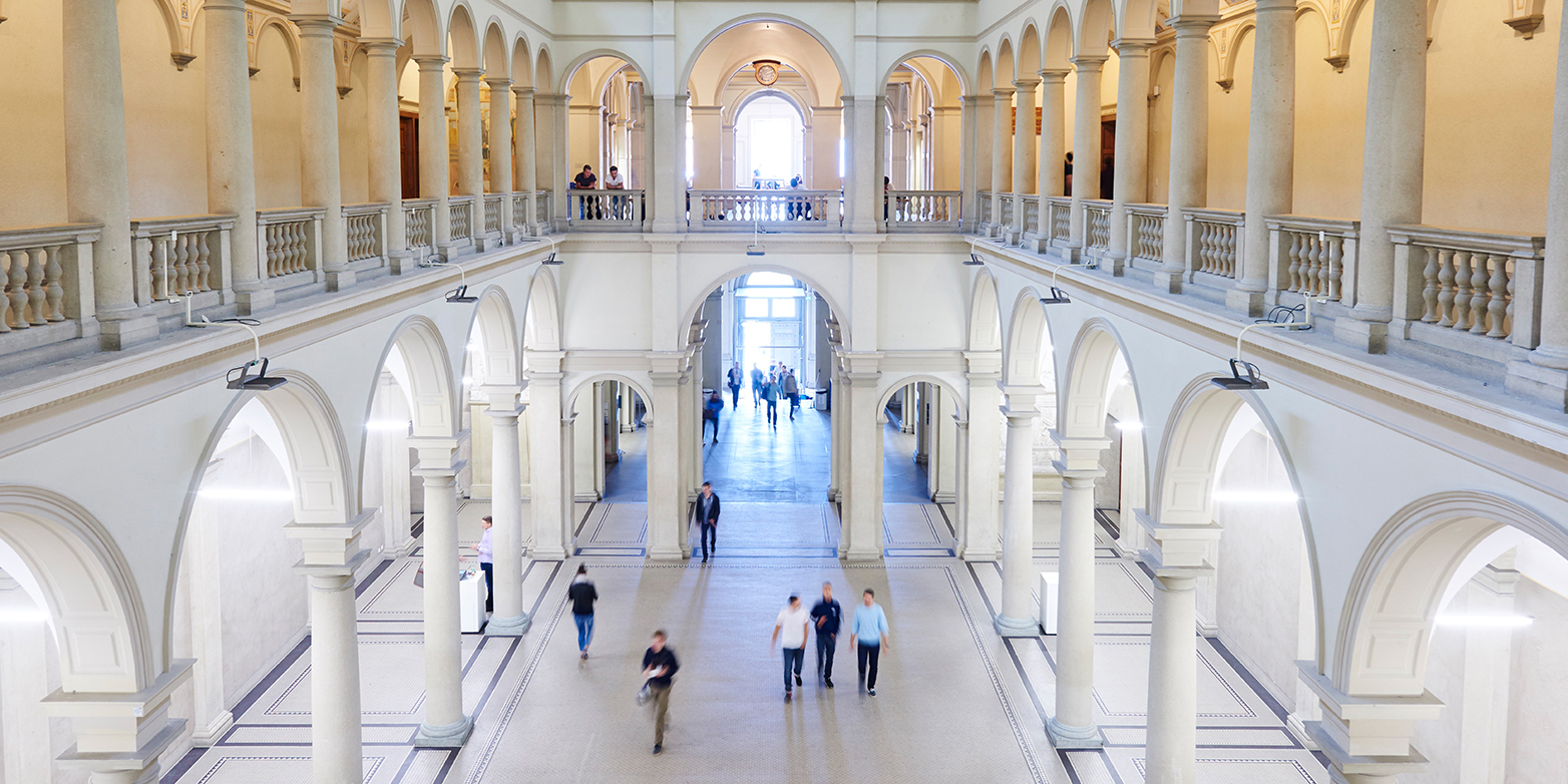 Main hall in ETH main building